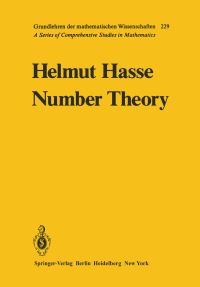 Book Cover for Number Theory by Helmut Hasse