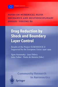 Book Cover for Drag Reduction by Shock and Boundary Layer Control by E Stanewsky