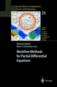 Book Cover for Meshfree Methods for Partial Differential Equations by Michael Griebel, Marc A Schweitzer