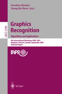 Book Cover for Graphics Recognition by GREC 2001 Conference, Dorothea Blostein, YoungBin Kwon