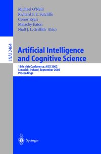 Book Cover for Artificial Intelligence and Cognitive Science by AICS 2002 Conference, Michael ONeill
