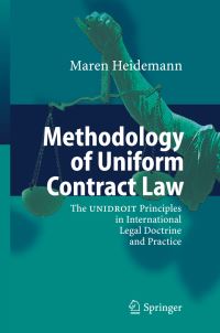 Book Cover for Methodology of Uniform Contract Law by Maren Heidemann