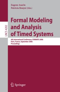 Book Cover for Formal Modeling and Analysis of Timed Systems by FORMATS Conference, E A Asarin, Patricia Bouyer