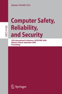 Book Cover for Computer Safety, Reliability, and Security by SAFECOMP Conference, Janusz Górski