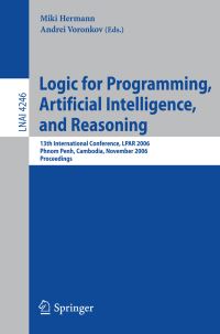 Book Cover for Logic for Programming, Artificial Intelligence, and Reasoning by LPAR Conference, Miki Hermann, Andrei Voronkov