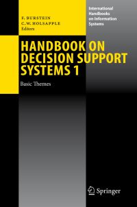 Book Cover for Handbook on Decision Support Systems by Frada Burstein, C W Holsapple