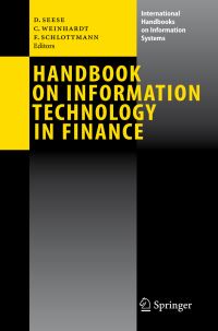 Book Cover for Handbook on Information Technology in Finance by Detlef G Seese, Christof Weinhardt, Frank Schlottmann