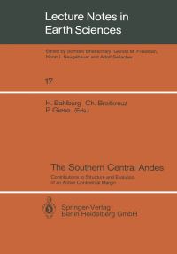 Book Cover for The Southern Central Andes by Heinrich Bahlburg, Christian Breitkreuz, Peter Giese