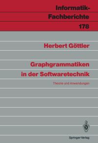 Book Cover for Graphgrammatiken in Der Softwaretechnik by Herbert Göttler