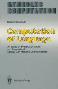 Book Cover for Computation of Language by Roland Hausser