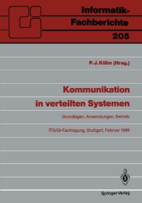 Book Cover for Kommunikation in Verteilten Systemen by Paul J Kühn