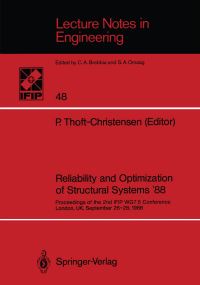 Book Cover for Reliability and Optimization of Structural Systems '88 by P ThoftChristensen