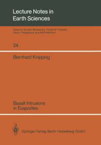Book Cover for Basalt Intrusions in Evaporites by Bernhard J Knipping