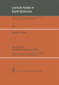 Book Cover for Evolution of the Mid-Cretaceous Triad by Karl B Föllmi