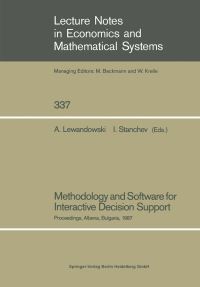 Book Cover for Methodology and Software for Interactive Decision Support by Andrzej Lewandowski, Ivan Stanchev