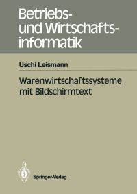 Book Cover for Warenwirtschaftssysteme Mit Bildschirmtext by Uschi Leismann