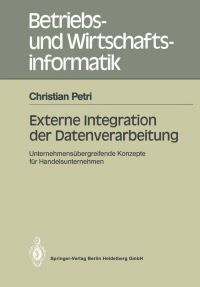 Book Cover for Externe Integration Der Datenverarbeitung by Christian Petri