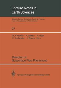 Book Cover for Detection of Subsurface Flow Phenomena by GeorgPaul Merkler, Heinz Militzer, Heinz Hötzl, Heinrich Armbruster, Josef Brauns