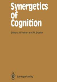 Book Cover for Synergetics of Cognition by Hermann Haken, Michael Stadler