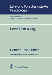 Book Cover for Denken Und Fühlen by Erwin Roth