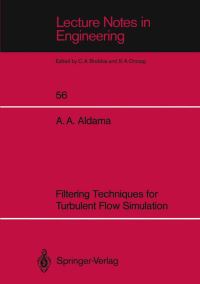 Book Cover for Filtering Techniques for Turbulent Flow Simulation by Alvaro A Aldama