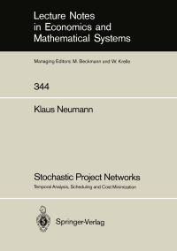 Book Cover for Stochastic Project Networks by Klaus Neumann