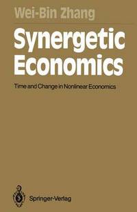 Book Cover for Synergetic Economics by WeiBin Zhang