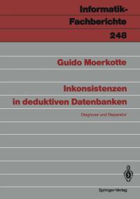 Book Cover for Inkonsistenzen in Deduktiven Datenbanken by Guido Moerkotte