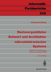 Book Cover for Rechnergestützter Entwurf Und Architektur Mikroelektronischer Systeme by Bernd Reusch
