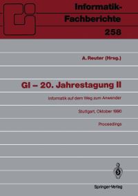 Book Cover for GI — 20. Jahrestagung II by Andreas Reuter