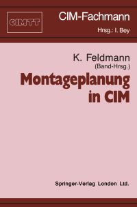 Book Cover for Montageplanung in CIM by Klaus Feldmann