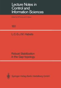 Book Cover for Robust Stabilization in the Gap-Topology by Luc CGJM Habets