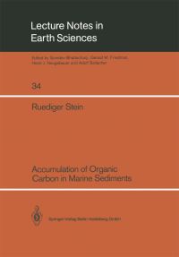 Book Cover for Accumulation of Organic Carbon in Marine Sediments by Ruediger Stein