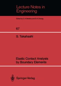 Book Cover for Elastic Contact Analysis by Boundary Elements by Susumu Takahashi