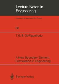 Book Cover for A New Boundary Element Formulation in Engineering by Tania GB DeFigueiredo