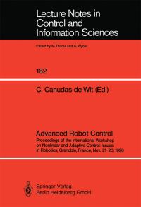 Book Cover for Advanced Robot Control by Carlos Canudas de Wit