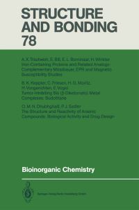 Book Cover for Bioinorganic Chemistry by E Bill, EL Bominaar, OMN Dhubhghaill, C Friesen, BK Keppler, HG Moritz, PJ Sadler, AX Trautwein, E Vogel, H Vongerichten, H Winkler