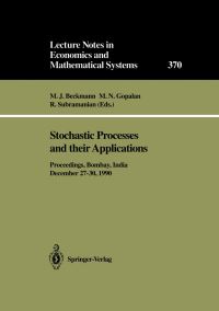 Book Cover for Stochastic Processes and Their Applications by MJ Beckmann, MN Gopalan, R Subramanian