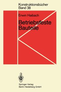 Book Cover for Betriebsfeste Bauteile by Erwin Haibach