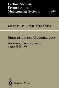 Book Cover for Simulation and Optimization by Georg Pflug, Ulrich Dieter