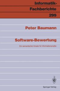 Book Cover for Software-Bewertung by Peter Baumann