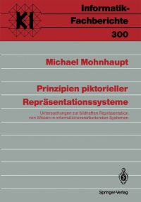Book Cover for Prinzipien Piktorieller Repräsentationssysteme Subreihe Künstliche Intelligenz by Michael Mohnhaupt