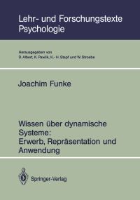 Book Cover for Wissen Über Dynamische Systeme by Joachim Funke