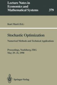 Book Cover for Stochastic Optimization by Kurt Marti