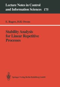 Book Cover for Stability Analysis for Linear Repetitive Processes by Eric Rogers, David H Owens