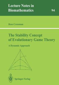 Book Cover for The Stability Concept of Evolutionary Game Theory by Ross Cressman