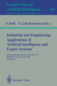 Book Cover for Industrial and Engineering Applications of Artificial Intelligence and Expert Systems Lecture Notes in Artificial Intelligence by Fevzi Belli, Franz J Radermacher