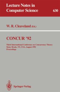 Book Cover for CONCUR '92 by Walter R Cleaveland