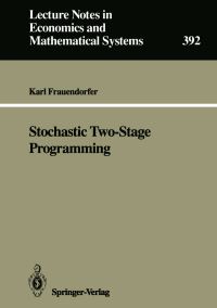 Book Cover for Stochastic Two-Stage Programming by Karl Frauendorfer