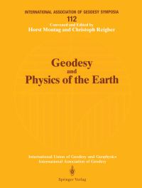 Book Cover for Geodesy and Physics of the Earth by Horst Montag, Christoph Reigber
